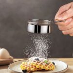 1pc, Powdered Sugar Sieve, Cocoa Powder, Matcha Powder, Flour Sifter, Hand-held Shaking Tea Sieve, Stainless Steel Baking Sieve - Image 2