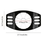 1pc Stainless Steel Apple Cutter, Reusable Apple Corer, Kitchen Apple Divider, Creative Fruit Cutter, Fruit Cutter, Kitchen Gadgets, Kitchen Supplies, Kitchen Tools - Image 3