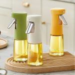 1pc Injector; Olive Oil Sprayer Bottle Spray; Glass Vinaigrette Sprayer Dispenser Bottle For Air Fryer; Cooking; Kitchen; Salad; Bake Frying; Grilling; Frying - Image 2