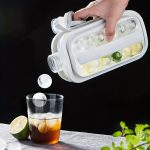 1pc Ice Ball Maker Kettle Kitchen Bar Accessories Gadgets Creative Ice Cube Mold 2 In 1 Multifunctional Container Pot - Image 2
