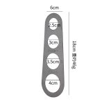 Stainless Steel Spaghetti Measurer Pasta Noodle Measure Cook Kitchen Cake Ruler Tapeline Free Measuring Tool - Image 2