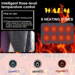 USB Winter Cold Protection Body Warm Shawl Warmer Heated Electric Heated Plush Blanket Flannel Heated Shawl Outdoor Office Home - Image 3