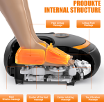 PSJB512 foot therapy, foot massager 40W 3D airbag massage 360° deep knee massage EMS2230HZ vibration + hot compress + air pressure + kneading + infrared therapy - Image 2