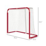 Backyard Soccer Goal, All Weather Practice Soccer Net with Steel Frame, PE Mesh for Backyard, Easy Assembly - Image 3