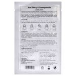 Skin Secrets Sheet Mask - Acai Berry and Pomegranate by Nykaa Naturals for Women - 1 Pc Mask - Image 2