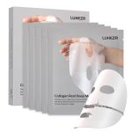 5 SHEETS/BOX Collagen Real Deep Face Masks Skincare Facial Masks for Women Skin Care Hydrating Firmness & Elasticity Support