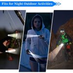 LED Flashlight Gloves; Valentines Day Gifts for Men Him Boyfriend Husband; Cool Gadget Hands-Free Lights for Camping Fishing Repairing; Fathers Day Christmas Birthday Gift - Image 3