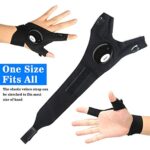 LED Flashlight Gloves; Valentines Day Gifts for Men Him Boyfriend Husband; Cool Gadget Hands-Free Lights for Camping Fishing Repairing; Fathers Day Christmas Birthday Gift - Image 5