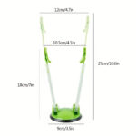 Bag Holder For Plastic Bags, Sandwich Holder, Food Storage Bags Clip, Best Opener For Freezer & Storage Baggie, Ideal Plastic Kitchen Gadget, No Hassle Cooking Solutions For A Clean Pour - Image 4