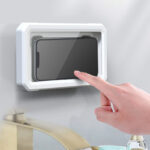 Retractable Rotatable Waterproof Lazy Mobile Phone; Shower And Wall Bracket Phone Shower Case - Image 3