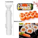 1pc Sushi Maker Set - Quick and Easy DIY Rice Mold Bazooka Roller Kit with Vegetable and Meat Rolling Tool - Perfect for Home Cooking and Entertaining - Image 4