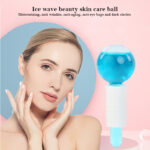 2Pcs/Box Beauty Ice Therapy Face Massage Ball Cool Compress Globes Hockey Facial Massager Crystal Glasses Ball Skin Care Tools - Image 3