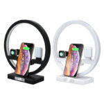 3 in 1 Wireless Charger Applicable For Mobile Phone Watch Headset Table Lamp Charging Bracket Hotselling - Image 2