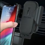 10W Wireless Car Charger Automatic Clamping Fast Charging Phone Holder Mount in Car For iPhone XS XR AirPods Apple Watch 1 2 3 4 - Image 2