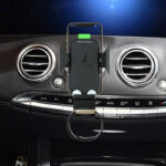 10W Wireless Car Charger Automatic Clamping Fast Charging Phone Holder Mount in Car For iPhone XS XR AirPods Apple Watch 1 2 3 4 - Image 3