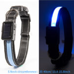 Solar And USB Rechargeable Light Up Pet Collar Waterproof LED Dog & Cat Collars For Night Walking - Image 4