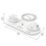 6 In 1 Rotate Holder Universal Wireless Charger For Phone Smart Watch Earphones - Image 3