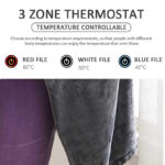 USB Winter Cold Protection Body Warm Shawl Warmer Heated Electric Heated Plush Blanket Flannel Heated Shawl Outdoor Office Home - Image 5