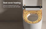 Smart Toilets with Heated Bidet Seat.Portable toilet with bidet built.Intelligent Toilet Auto Open/Close Seat. Bidet toilet with Dryer and Warm Water - Image 2
