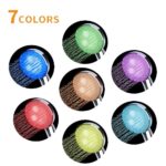 Handheld 7 Color Changing LED Light Water Bath Home Bathroom Shower Head Glow - Image 2