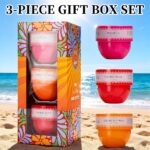 Solo En Lbiza, 3-Piece Set, Body Butter For Men And Women, 3 Different Scent, Long-Lasting Scent, Perfect For Dating, Daily Life, Parties, Gift Giving, Each 1.76 Fl Oz