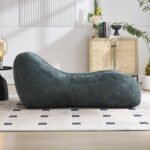 Creative bean bag sofa chair for adults and children filled with high-quality sponge that is plump and elastic fitting the curves of the human body and providing gentle support to the body in all as - Image 6