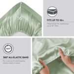 Satin Luxury Sheet Set Full - Image 4