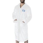 North Carolina Tar Heels NCAA White Out Silk Touch Robe Large/XLarge