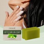 OUHOE Bitter Gourd Herbal Bath Soap Gently Moisturizes Skin Moisturizes And Cleanses Pores Bath Soap - Image 2