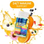 12 in 1 Premium Immune Defense Vitamins Immune Supplement w Vitamin D3 5000 IU Vitamin С 1000mg Zinс 50mg Luxe Choice for Premium Immune Support With Echinacea Elderberry and Ginger 120 Caps - Image 6