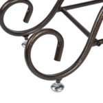 Cello Shape Wine Bakers Rack, Freestanding Wine Rack with Storage Bottle, Wine Storage Home Bar for Liquor and Wine, Organizer for Kitchen, Dining Room - Image 5