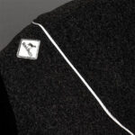 Water Repellent Softshell Dog Jacket Pet Clothes for Spring Autumn, Outdoor Sport Dog Jacket with High Neckline Collar Cold Weather Pets Apparel Winter Warm Coats Puppy Comfort Vest-(DeepGary, size M) - Image 4