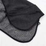 Water Repellent Softshell Dog Jacket Pet Clothes for Spring Autumn, Outdoor Sport Dog Jacket with High Neckline Collar Cold Weather Pets Apparel Winter Warm Coats Puppy Comfort Vest-(DeepGary, size M) - Image 7