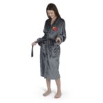 [Personalization Only] Chiefs - Official NFL Personalized Snipe Robe (Charcoal, S/M) - Image 3