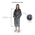 [Personalization Only] Chiefs - Official NFL Personalized Snipe Robe (Charcoal, S/M) - Image 5