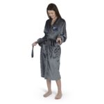 [Personalization Only] Cowboys - Official NFL Personalized Snipe Robe (Charcoal, S/M) - Image 3