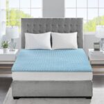 All Season Reversible Hypoallergenic 1.5" Cooling Mattress Topper - Image 5