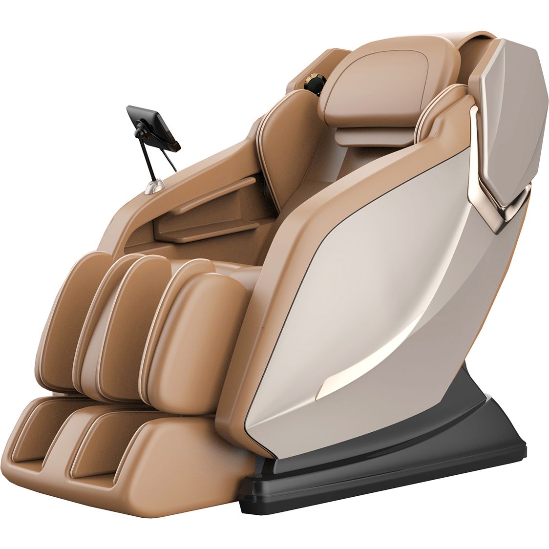 d0102hslmit Full Body Zero Gravity Shiatsu Massage Chair L-Track Recliner with Airbag Speaker LCD Screen Remote Control Voice Control Back/Leg Heat - Image 1