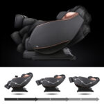 Full Body Zero Gravity Shiatsu Massage Chair SL-Track Recliner with Airbag Speaker LCD Touch Screen+Mini Remote Voice Control Back Heat - Image 7