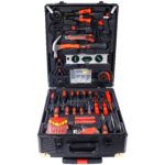 969pcs Home Repair Tool Set Kit for Men, Toolbox Storage Case with 4 Drawers, General Household Tool Kit with Rolling Tool Box, Tool Set Kit for Maintenance, Garden, Homeowner, Handyman -Black - Image 3