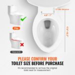 Elongated Bidet Toilet Seat Electric Smart Heated Seat Side Arm Control - Image 6