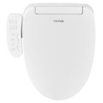 Elongated Bidet Toilet Seat Electric Smart Heated Seat Side Arm Control - Image 7