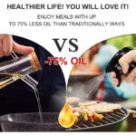 Hometeczone Oil Sprayer 8 oz Olive, Oil Mister Fryer, Canola Spritzer, Salad, Baking, Frying, BBQ - Image 5