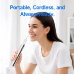 Popular dropshipping ultrasonic teeth cleaner for removing tea stains and tobacco stains, dental scaler for tartar and plaque, crescent-shaped - Image 5