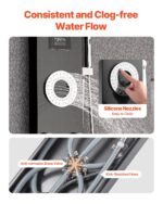 Shower Panel Tower System Stainless Steel Column Rainfall Head Massage Jet 6Mode - Image 4