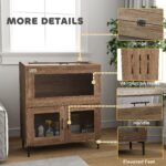 30 Gallon Stackable Reptile Tank w/ Storage Cabinet, Top Opening, for Bearded Dragon, Lizard, Snake, Hamster - Image 5