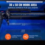 50W CO2 Laser Engraving Machine Engraver Cutter 12" x 20" - Image 6