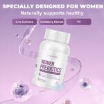 Pre and Probiotics for Women Hormone Balance Pills Female Gut Health Mood Supplement UT Health with Cranberry Extract - Image 5