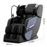 Massage Chair Recliner with Zero Gravity with Full Body Air Pressure - Image 2