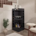 Glen Lyon Bar Cabinet, Living Room, Black - Image 2
